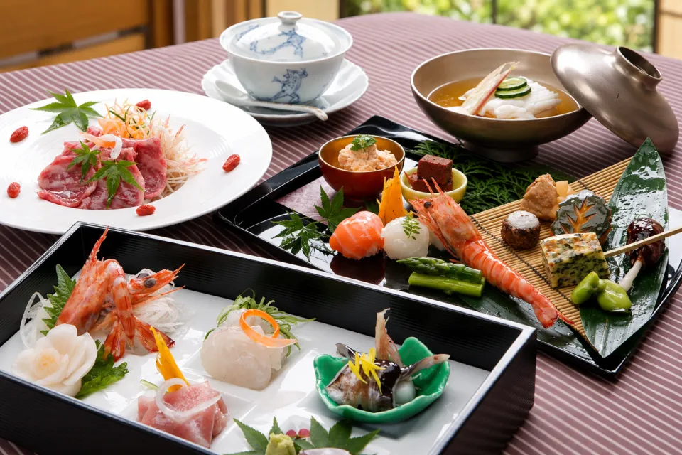 日本料理 ひょうたんやの会席料理