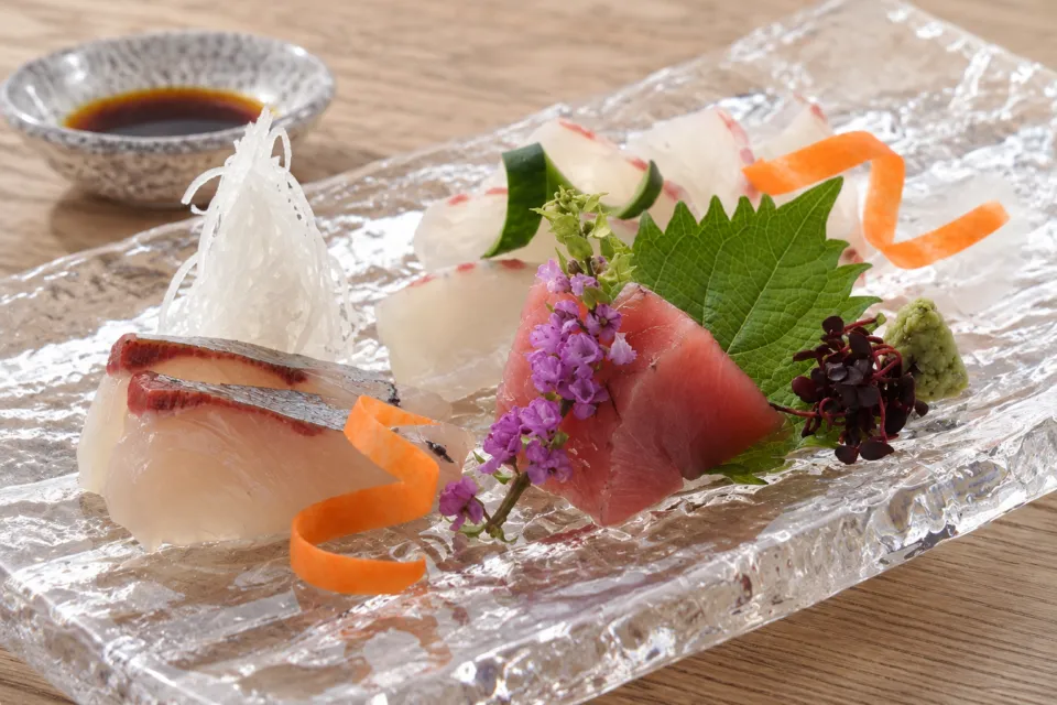 日本料理 ひょうたんやの刺身料理