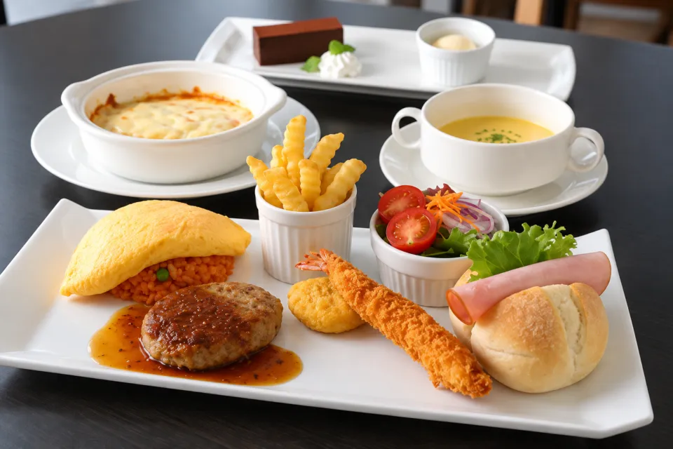 オーシャンリゾートホテル&スパ うみんぴあの子ども向け夕食プレート