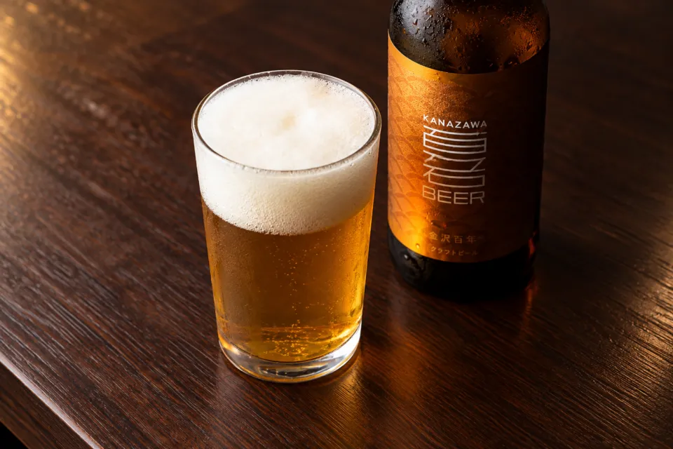 季節料理 おでん 黒百合の金沢の地ビール