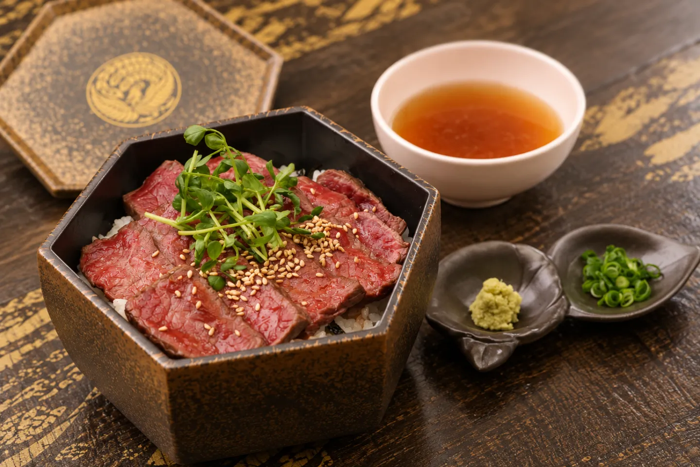 近江ダイニング 橘菖の近江牛ステーキ重