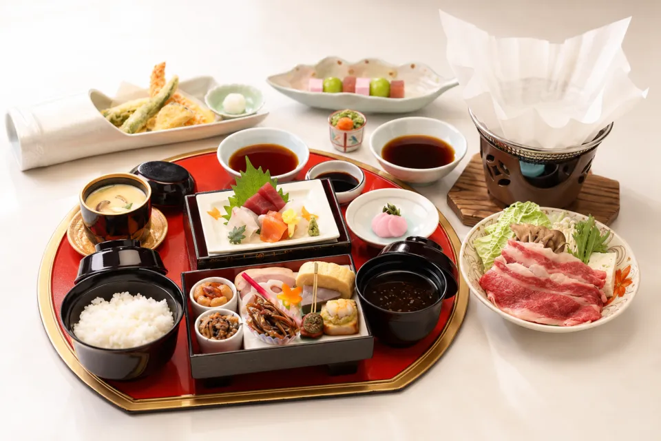 近江ダイニング 橘菖の大老御膳の料理