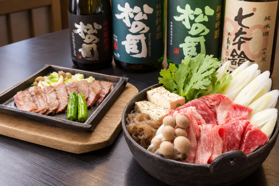 近江牛と近江鶏の店 近江や 蔵の近江牛ステーキとすき焼き