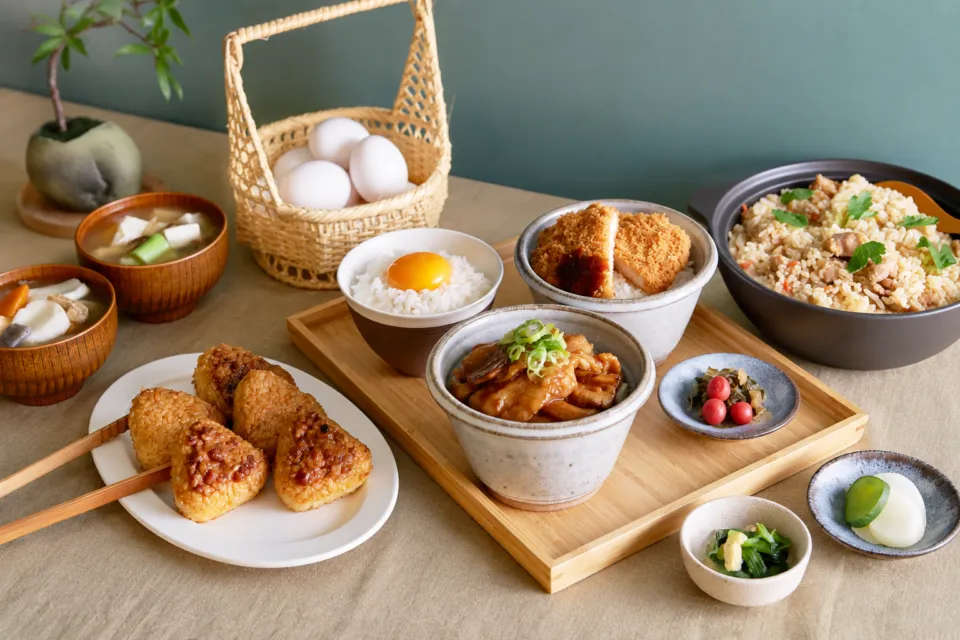 レフ大宮 by ベッセルホテルズの埼玉の郷土料理を取り入れた朝食の盛り付け例