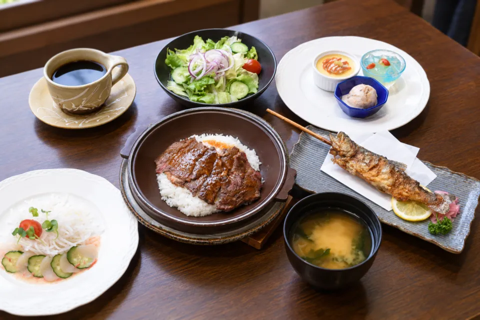 レストランHAMAの特選コース料理