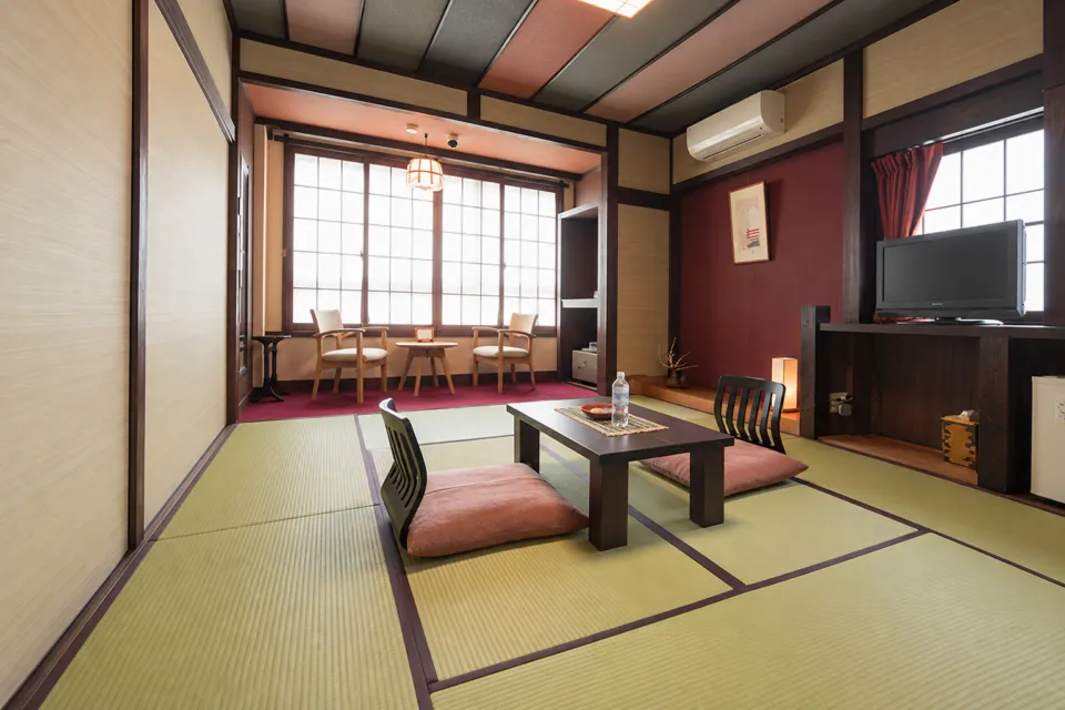 旅館あすなろの風呂付客室