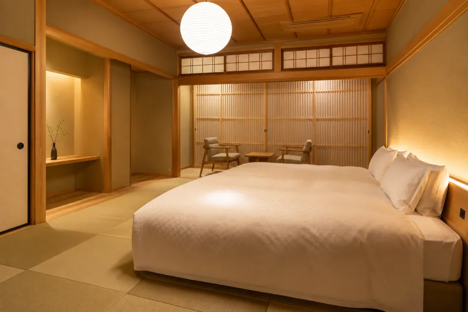 Ryokan 尾道西山の本館 尾道モンクの寝室