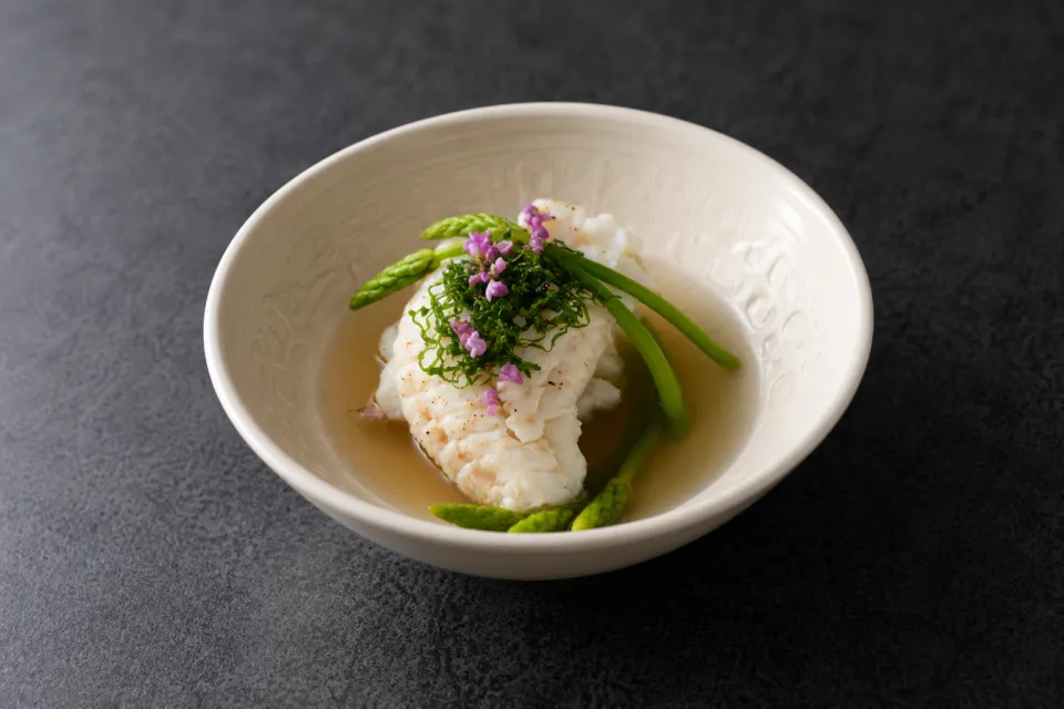 Ryokan 尾道西山の魚と野菜の料理