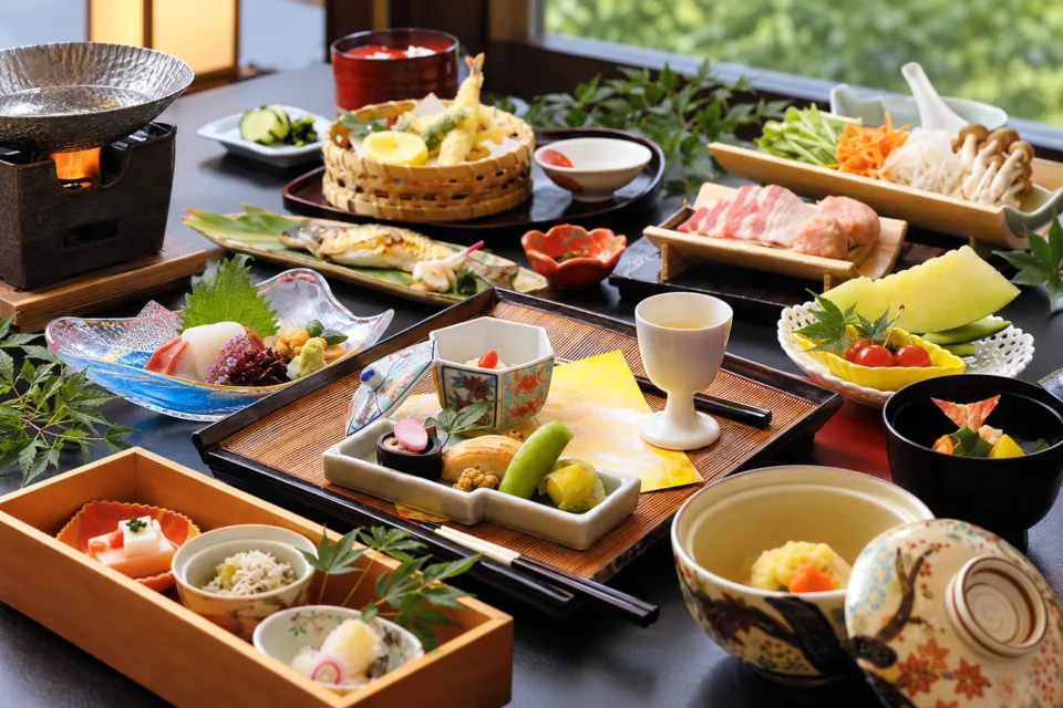 旅行人山荘のみやま御膳の和食会席