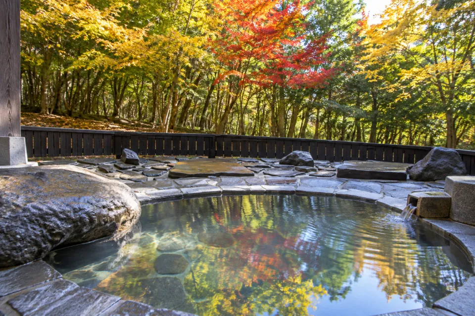 旅行人山荘のもみじの湯