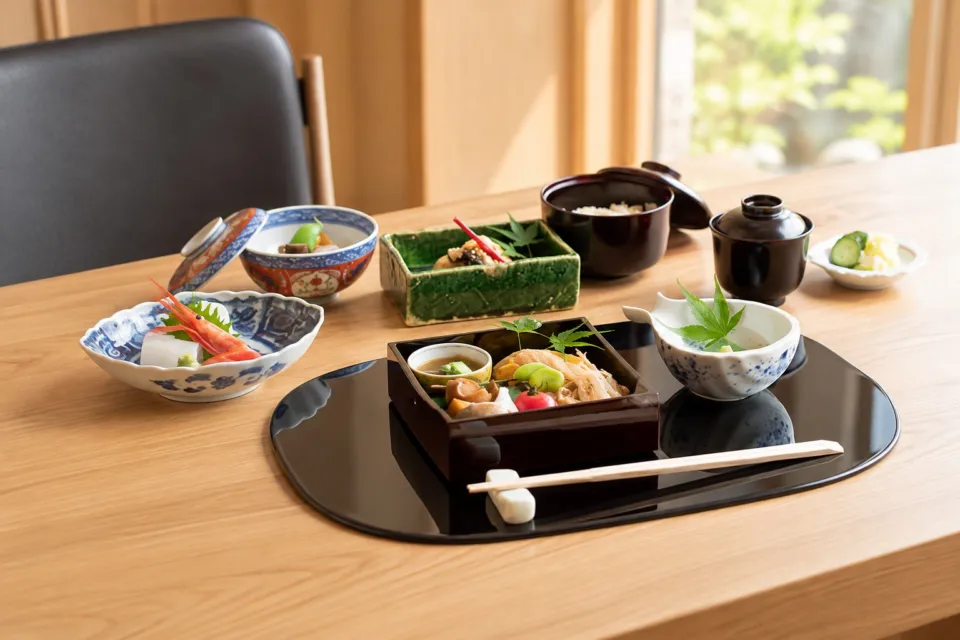 料亭 穂濤の離れで提供する料理