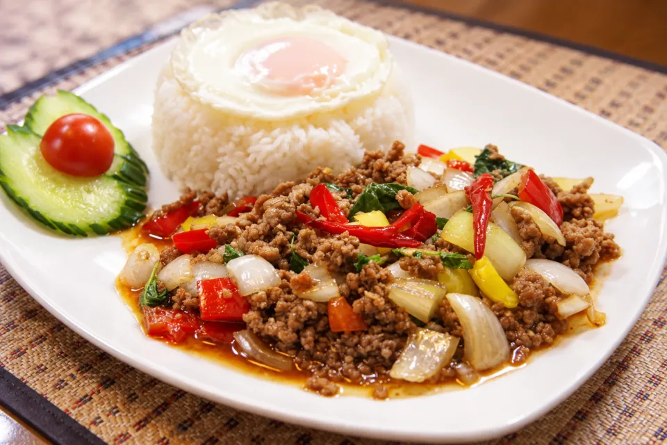 タイレストラン サバイのガパオライス