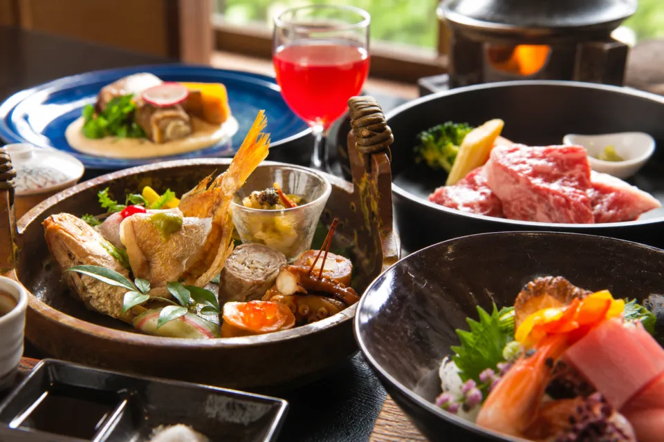 SEKIYA RESORT 別邸 はる樹の季節の会席料理