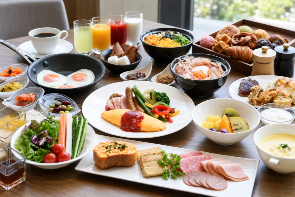 シェラトン鹿児島の朝食ブッフェ