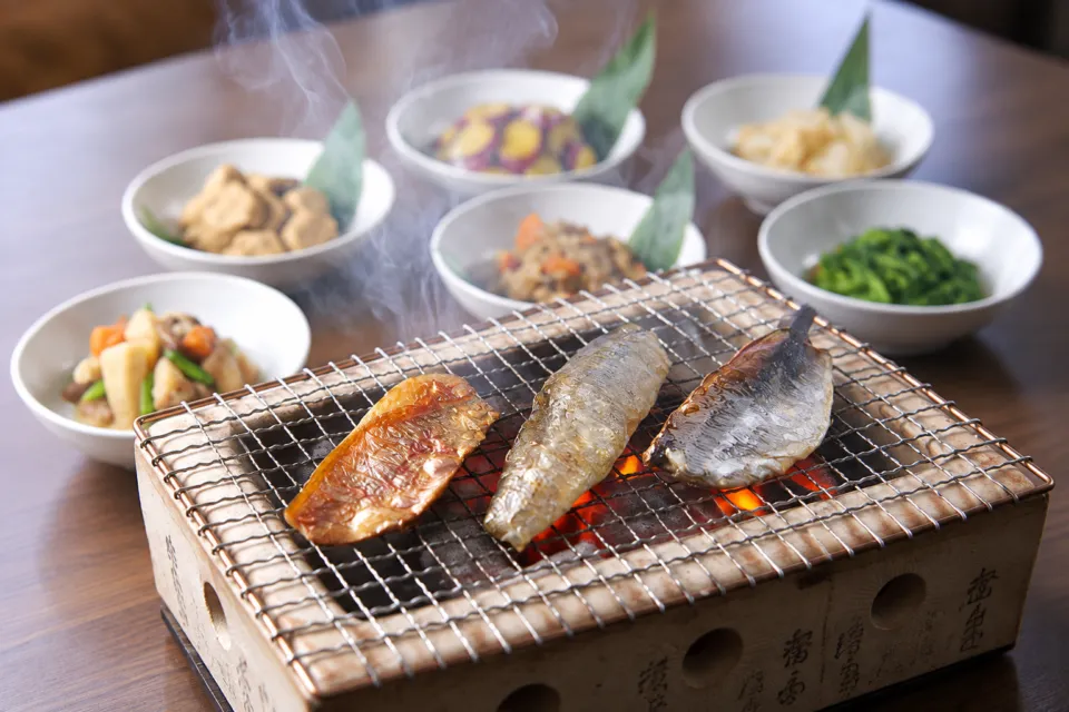 渋谷エクセルホテル東急の朝食の焼き魚