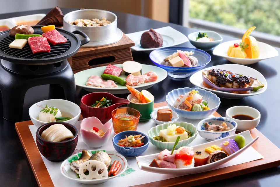 信貴山観光ホテルの会席料理