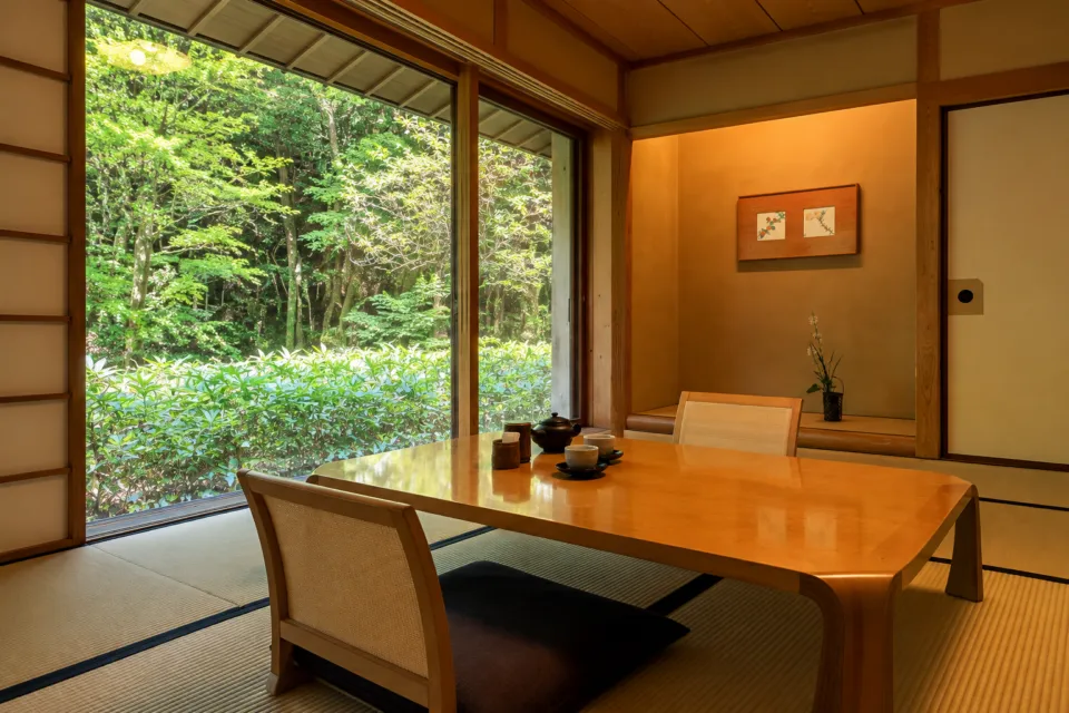 椎葉山荘のTYPE 1Rの和室