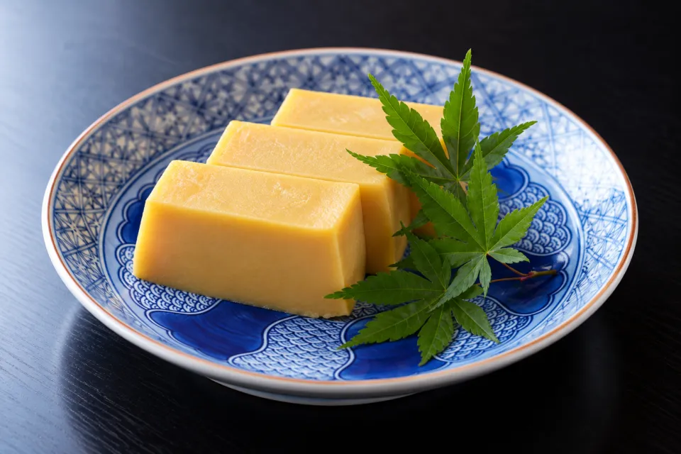 御料理 新茶屋の名物の玉子焼き