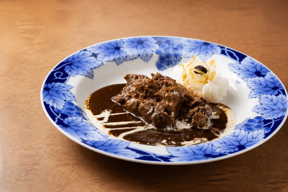 白山文雅の和牛テールカレー