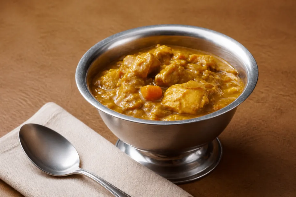 白山文雅の有明鶏のチキンカレー
