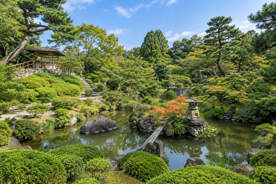 紫翠 ラグジュアリーコレクションホテル 奈良の吉城園の庭園
