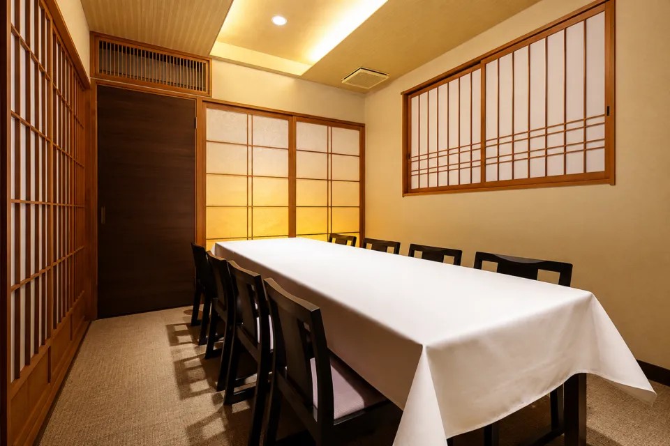 旬楽館の妙の間の個室