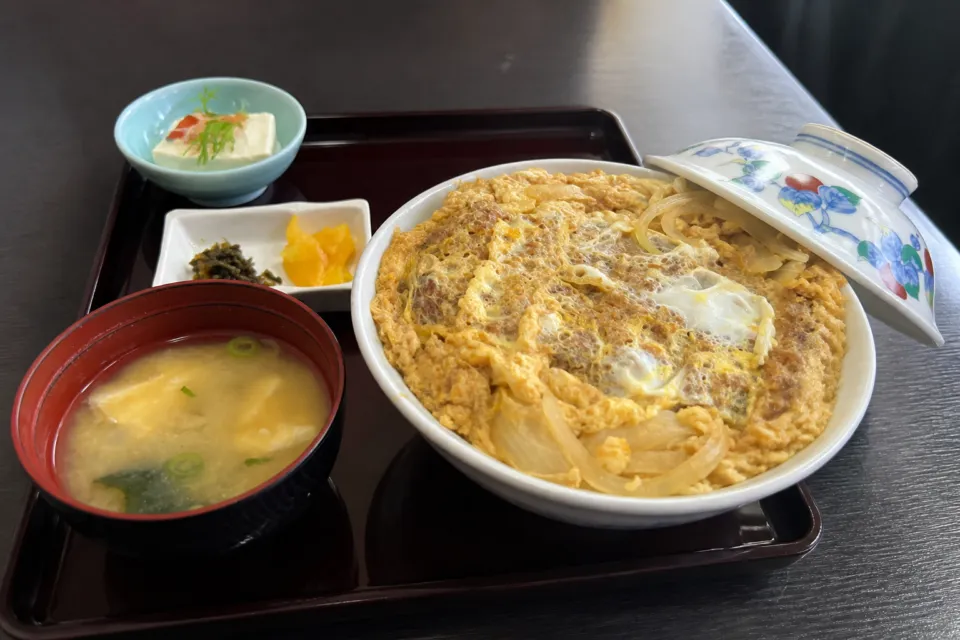 宗庵よこ長のカツ丼