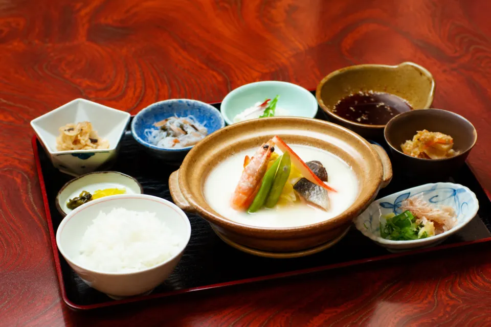 宗庵よこ長の特選湯どうふ定食