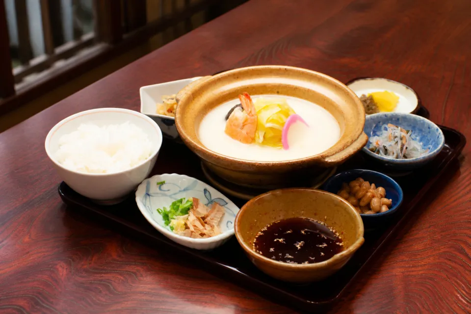 宗庵よこ長の湯どうふ定食