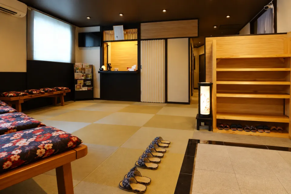 高千穂 旅館大和屋のフロントとロビー
