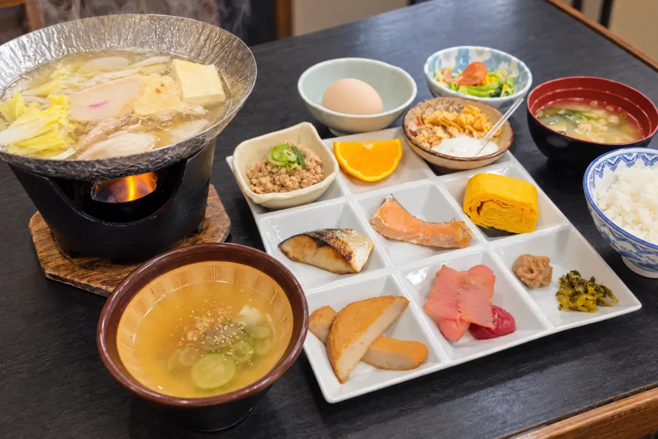 高千穂 旅館大和屋の朝食