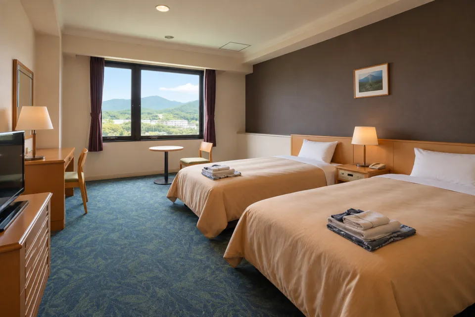 THE HOTEL YAKUSHIMAのMIZUMORI洋室