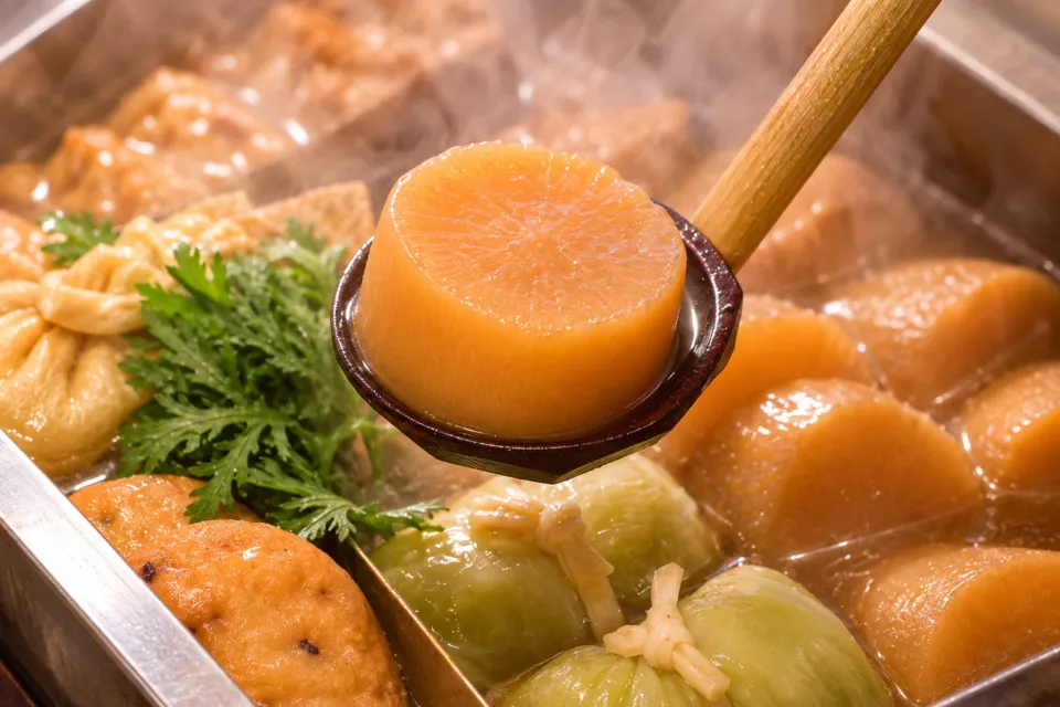 吾愛人 本店のみそおでんの大根