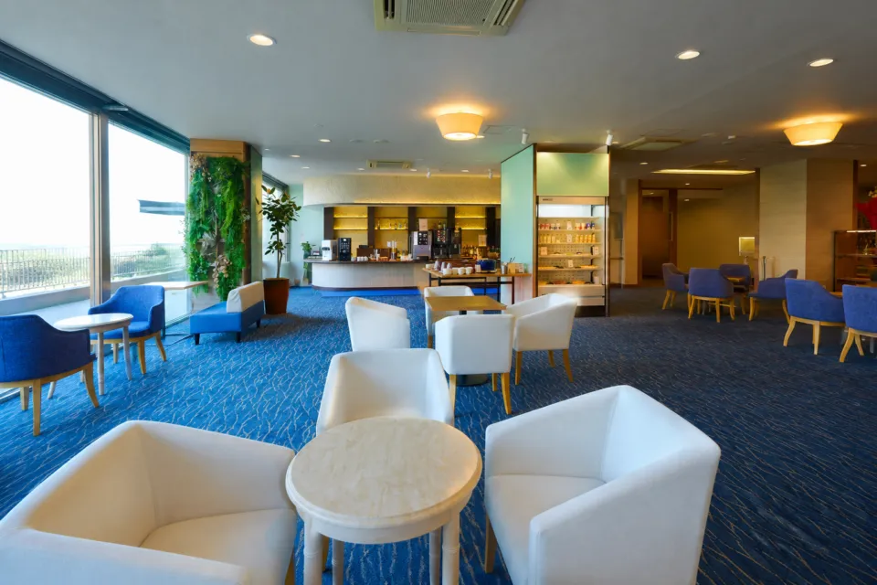 WASHU BLUE RESORT 風籠の館内でくつろぐための共用スペース