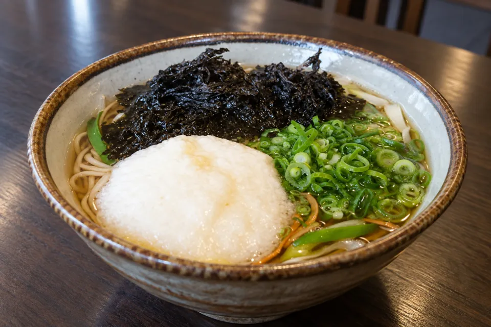八雲庵の磯のりそば