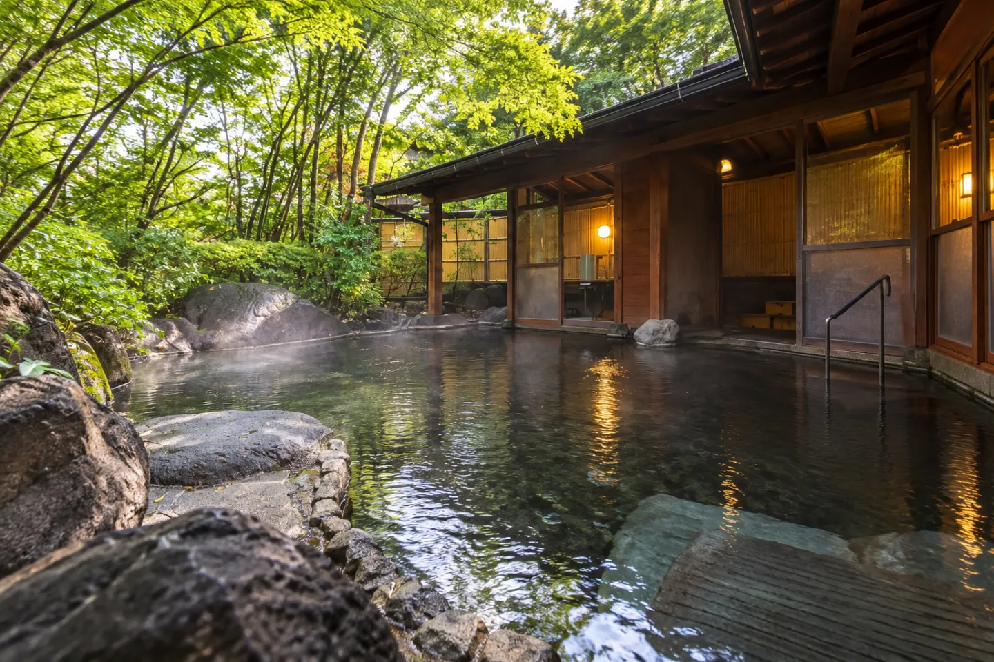 ゆふいん温泉 日の春旅館の千人風呂