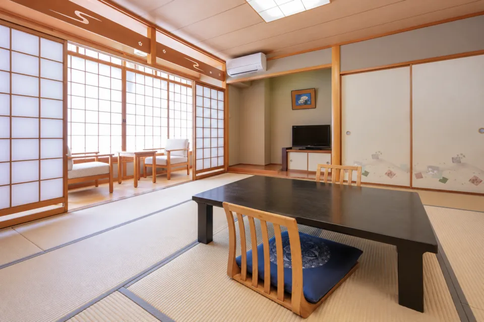 湯本観光ホテル 西京の本館の和室