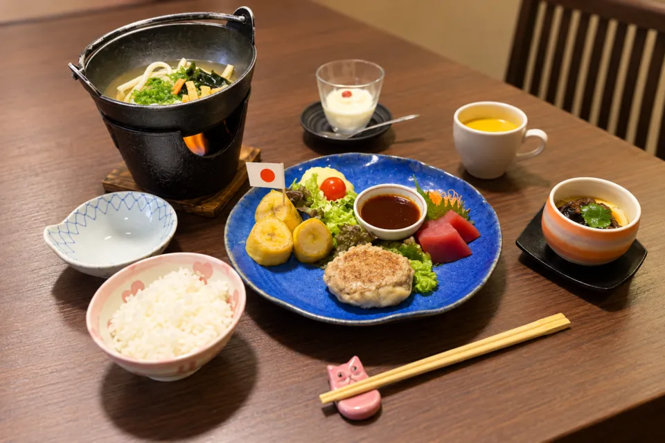 湯の峯荘のお子様向け料理の一例