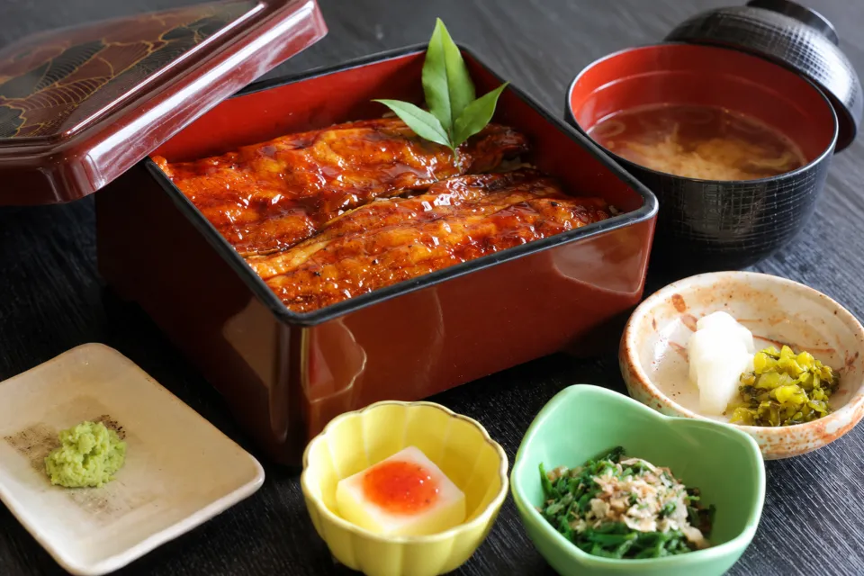 あまご茶屋 天城湯ケ島店のあまごの蒲焼重