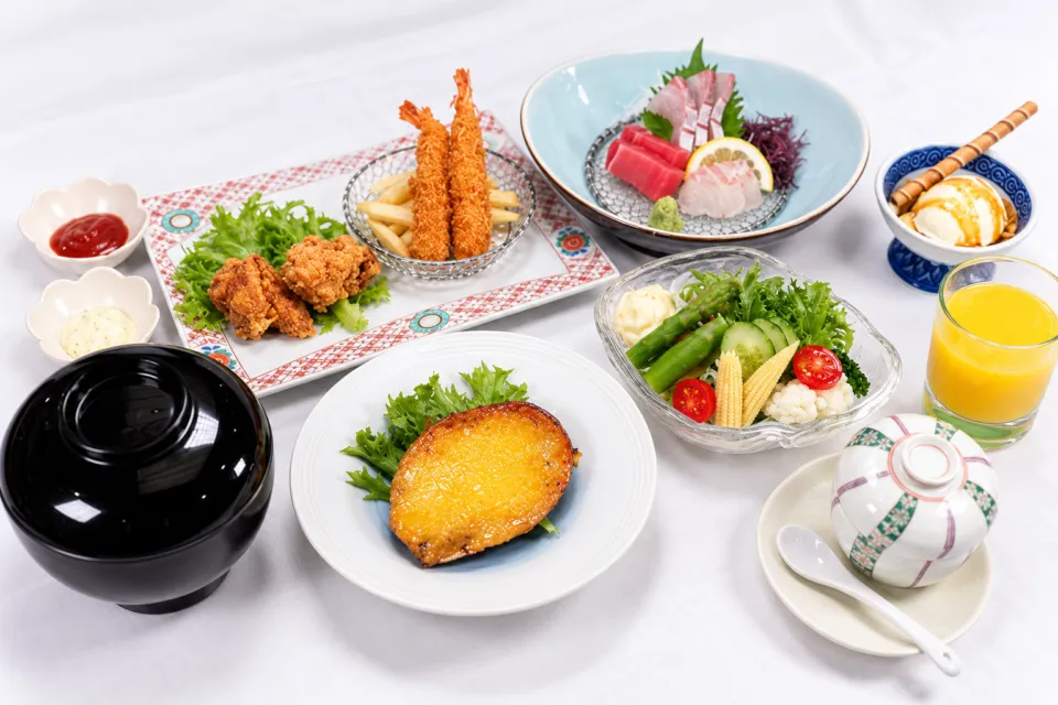博多料亭 稚加榮 福岡店のお子様会席の料理例