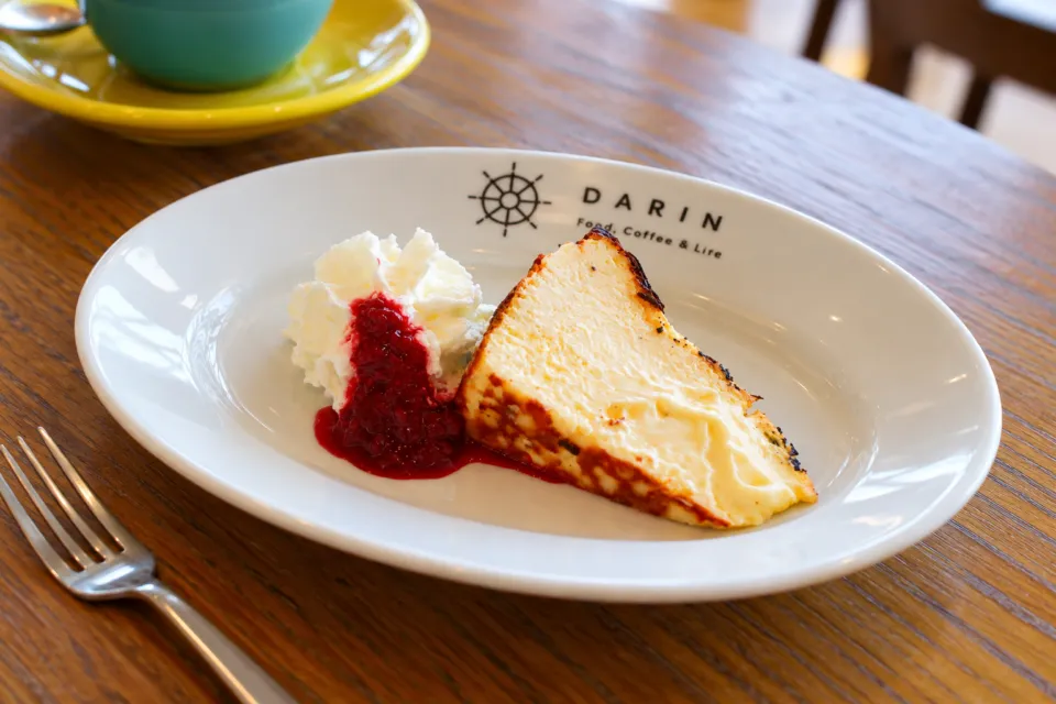 舵輪のバスクチーズケーキ