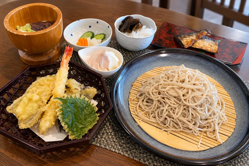 銀山大正ろまん館 お食事処のしろがね御膳セット