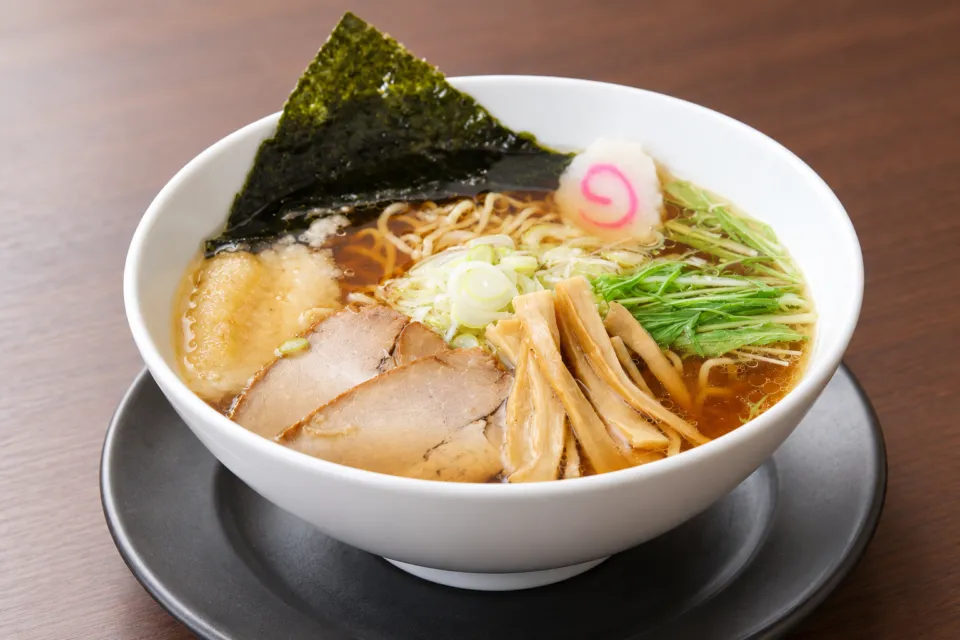 銀山大正ろまん館 お食事処の昔なつかし中華そば