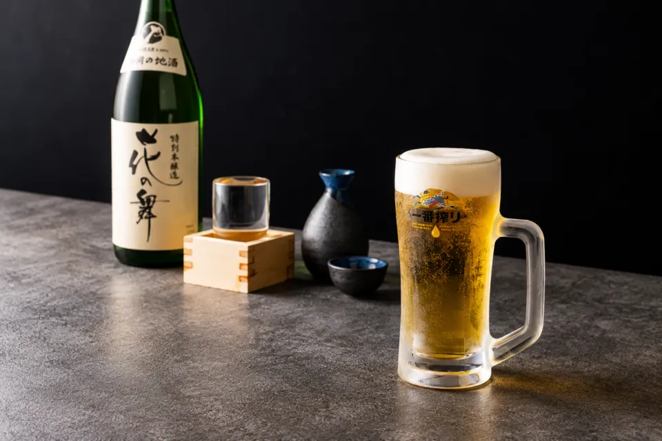 浜名湖うなぎ丸浜の飲み物