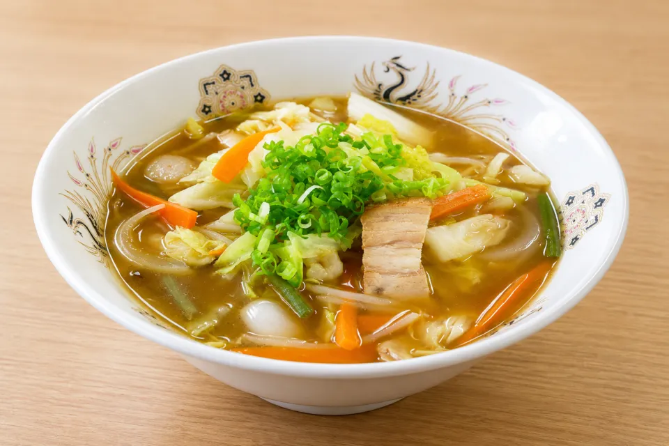 高原亭の五目ラーメン