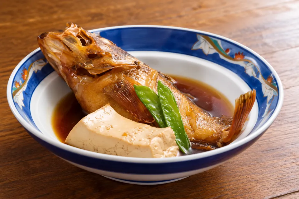 ほづみ亭の魚の煮付け