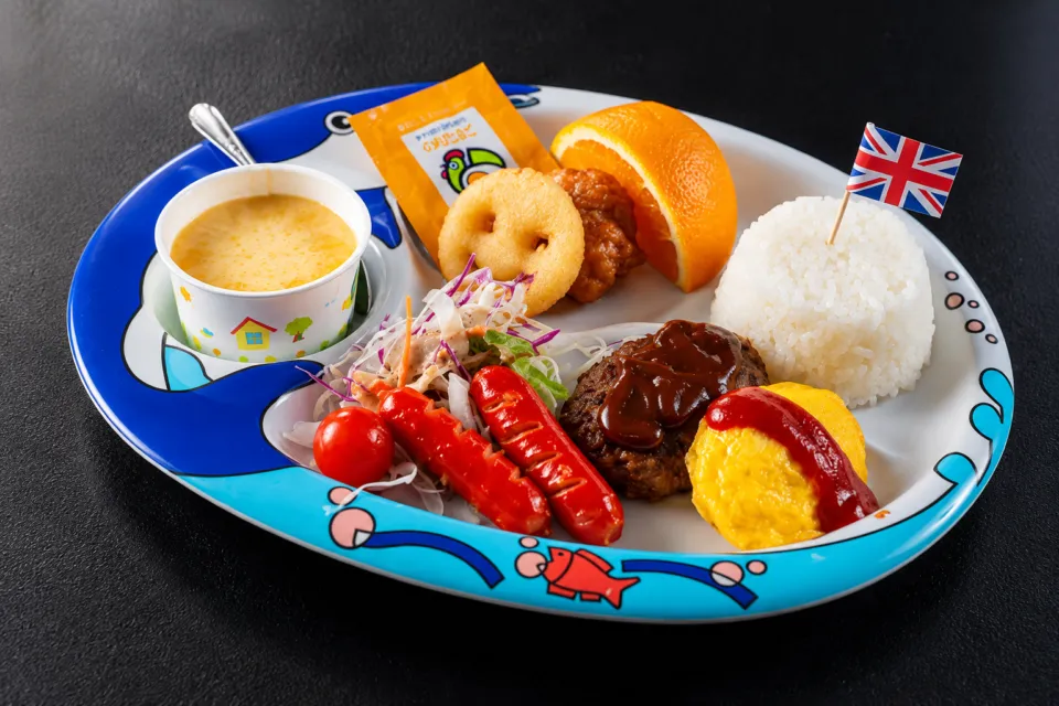 いか道楽のお子様定食