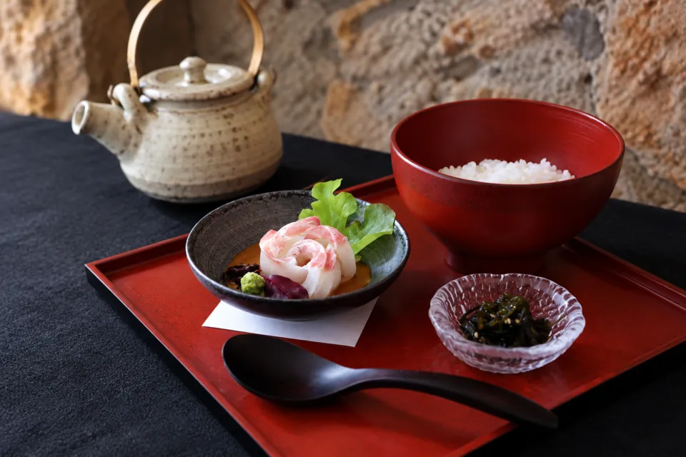 石の蔵の真鯛茶漬け