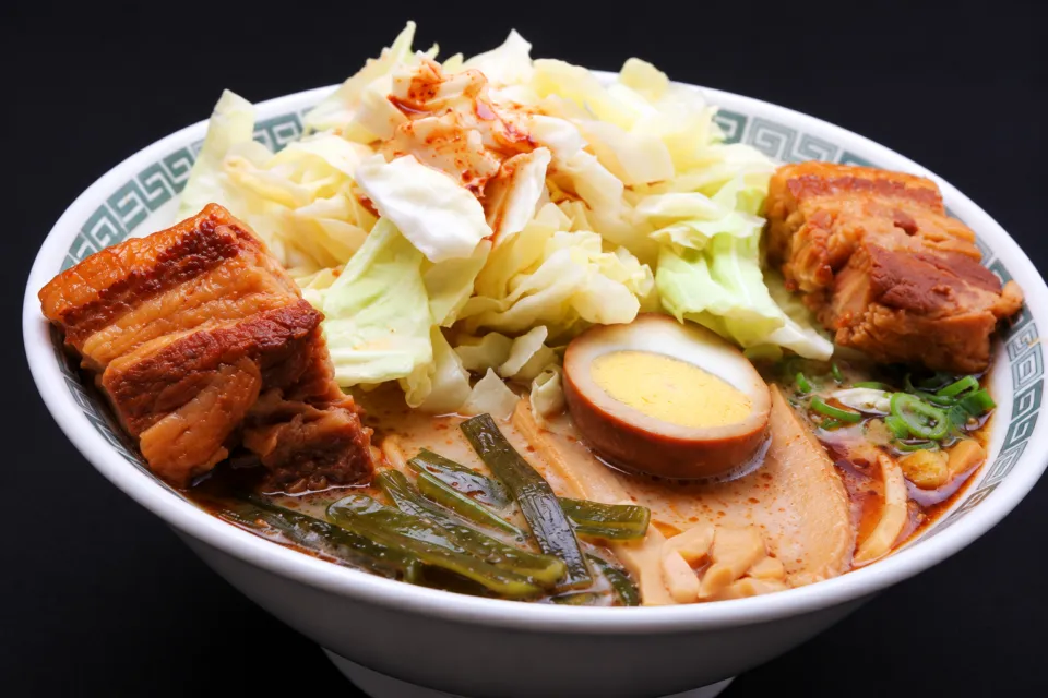 桂花ラーメン 熊本本店の太肉麺