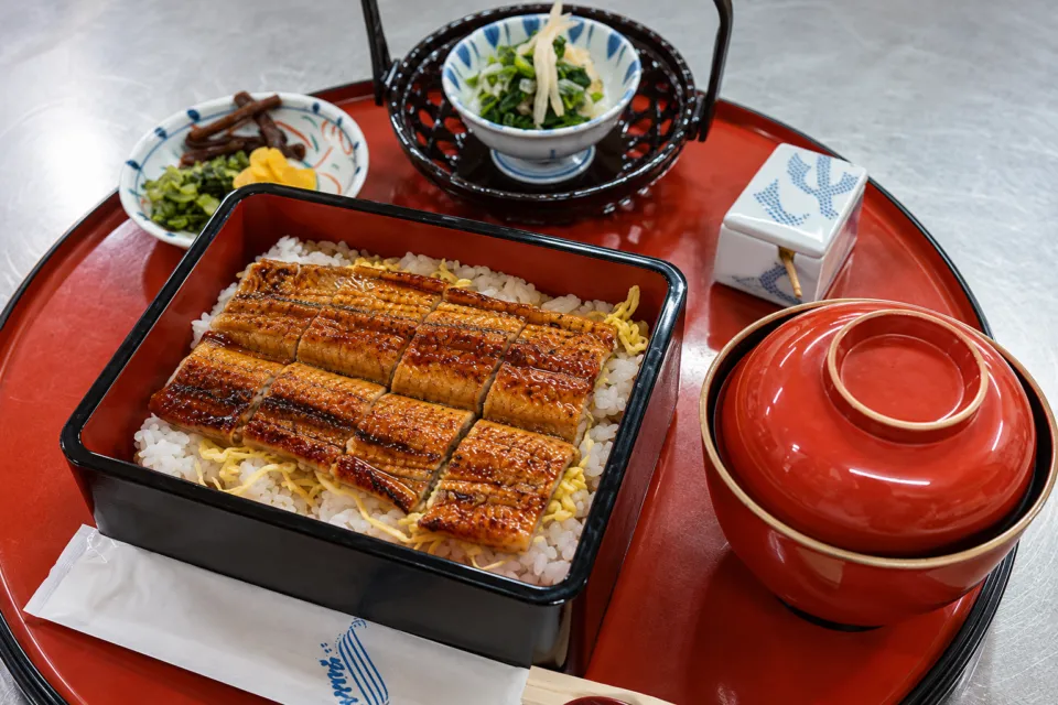 松の江のうな重の膳